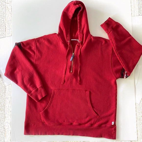 ORANGE CLOTHING COMPANY Other - SOLD ORANGE CLOTHING CO Red Hooded Zip